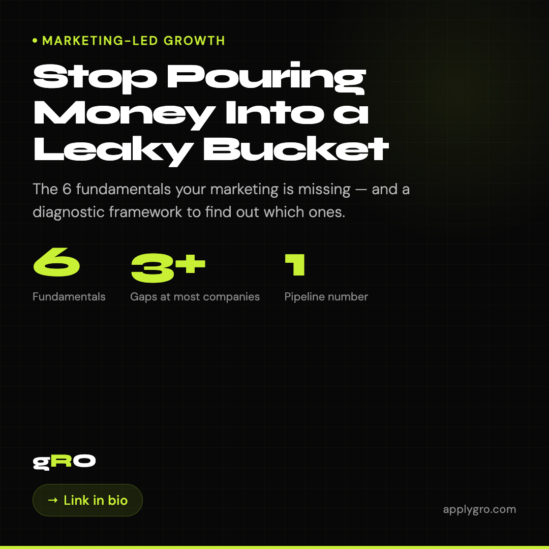 Stop Pouring Money Into a Leaky Bucket.